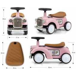 MILLY MALLY Pojazd Royce pink