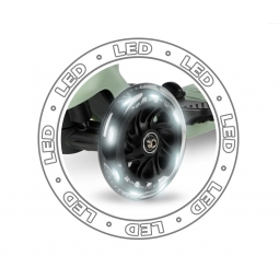 MILLY MALLY 5691 Qplay Hulajnoga Sema Pro 3w1 green