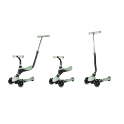 MILLY MALLY 5691 Qplay Hulajnoga Sema Pro 3w1 green