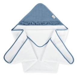 ALBERO MIO Okrycie kąpielowe Cotton color CC7 niebieski