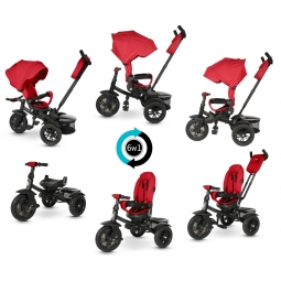 MILLY MALLY 5391 Qplay Rowerek trójkołowy Premium Red