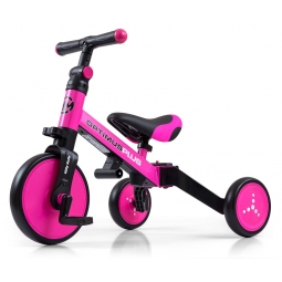 MILLY MALLY Rowerek 4w1 OPTIMUS Plus pink