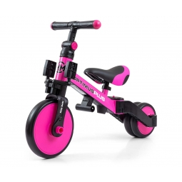 MILLY MALLY Rowerek 4w1 OPTIMUS Plus pink