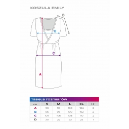 EWA 961833 LINDA Koszula ciążowa beżowa stokrotki L