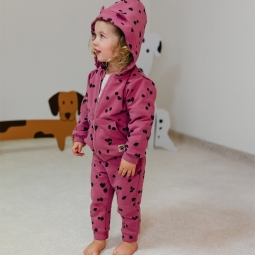 EWA 971108 Dres D&S druk jagodowy 104