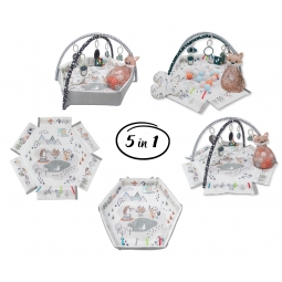 MILLY MALLY 6141 Mata niemowlęca 5w1 Minky