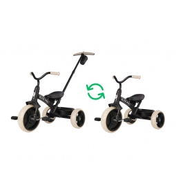 MILLY MALLY Qplay Rowerek trójkołowy Elite Pro Black