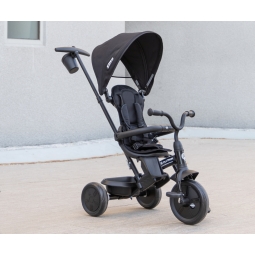 MILLY MALLY Qplay Rowerek trójkołowy Elite Platinum Black