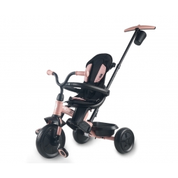 MILLY MALLY Qplay Rowerek trójkołowy Elite Platinum Pink