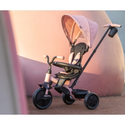 MILLY MALLY Qplay Rowerek trójkołowy Elite Platinum Pink