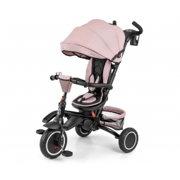 MILLY MALLY 6191 Rowerek trójkołowy Stanley Rubber New Pink