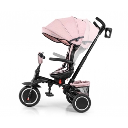 MILLY MALLY 6191 Rowerek trójkołowy Stanley Rubber New Pink
