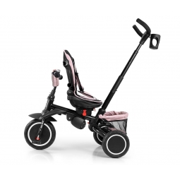 MILLY MALLY 6191 Rowerek trójkołowy Stanley Rubber New Pink