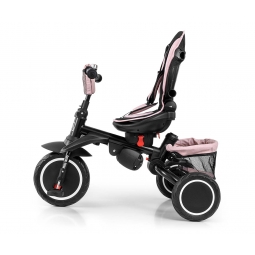 MILLY MALLY 6191 Rowerek trójkołowy Stanley Rubber New Pink
