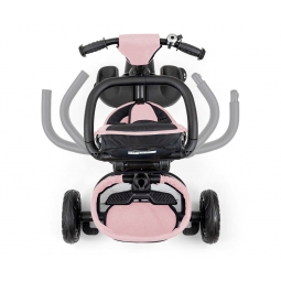 MILLY MALLY 6191 Rowerek trójkołowy Stanley Rubber New Pink
