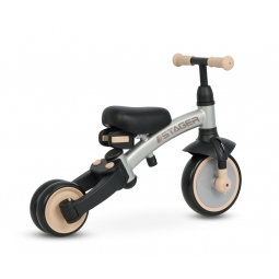 MILLY MALLY 6280 Rowerek trójkołowy Stager 3w1 silver