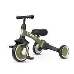 MILLY MALLY 6277 Rowerek trójkołowy Stager 3w1 green