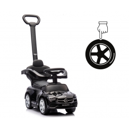 MILLY MALLY 6111 Pojazd z rączką Mercedes C-Class Deluxe Black