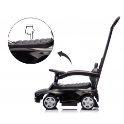 MILLY MALLY 6111 Pojazd z rączką Mercedes C-Class Deluxe Black