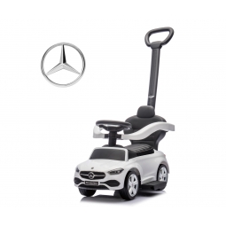 MILLY MALLY 6109 Pojazd z rączką Mercedes C-Class Deluxe White