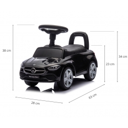 MILLY MALLY 6103 Pojazd Mercedes C-Class S Black