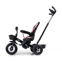 MILLY MALLY 6181 Rowerek trójkołowy Movi black-pink 5w1