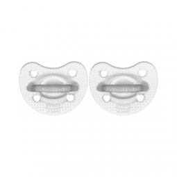 CHICCO 00073087310000 Smoczek PF CRYSTAL 6-16m 2 szt
