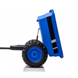 MILLY MALLY 5742 Pojazd na akumulator Traktor z przyczepą Farmer Blue