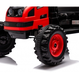 MILLY MALLY 5741 Pojazd na akumulator Traktor z przyczepą Farmer Red