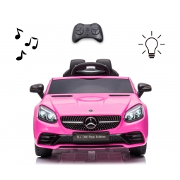 MILLY MALLY 5911 Pojazd na akumulator Mercedes Benz SLC Pink