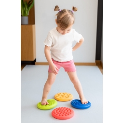 TULLO 615 Dyski sensoryczne różne faktury - 4 szt.