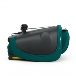 KINDERKRAFT Fotelik samochodowy FIX2GO i-Size 76-150cm green