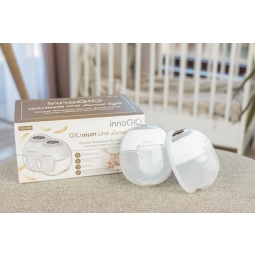INNOGIO GIO-359 Podwójny muszlowy laktator elektryczny GIOmum Line Discreet Light Double