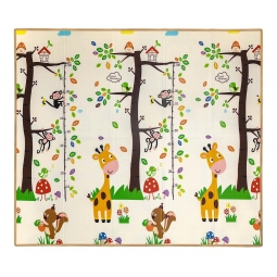 MILLY MALLY Mata piankowa składana Play Savanna and Tree T1