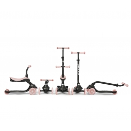 MILLY MALLY 6310 Qplay Hulajnoga Sema Evo 3w1 Coral Pink