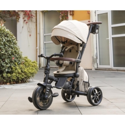 MILLY MALLY 6303 Qplay Rowerek Trójkołowy Comfo Max Beige