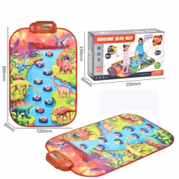 WOOPIE 53385 Mata muzyczna dinozaury