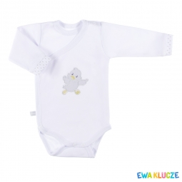 EWA 852724 NEWBORN Body REGL DŁ biały 62