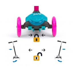 MILLY MALLY Hulajnoga SCOOTER Zapp szary