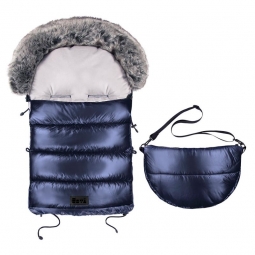 EWA 890542 Śpiwór EEVI 3w1 do wózka granat