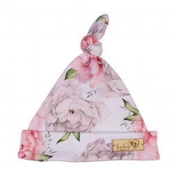 BABY 01288 Czapka niemowlęca Smerfetka Peonie 7-12m