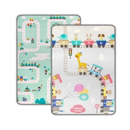 MILLY MALLY 4687 Mata piankowa zwijana Kinder Trains