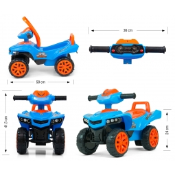 MILLY MALLY Pojazd Monster Blue