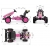 MILLY MALLY Gokart na pedały Rocket Pink