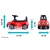 MILLY MALLY Pojazd Racer red
