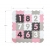 MILLY MALLY 5612 Mata piankowa puzzle Jolly 3x3 Digits - pink grey
