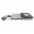 MILLY MALLY 5613  Mata piankowa puzzle 25szt. Jolly 3x3 Shapes - grey