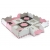 MILLY MALLY 5614 Mata piankowa puzzle Jolly 3x3 Shapes - pink grey