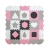 MILLY MALLY 5614 Mata piankowa puzzle Jolly 3x3 Shapes - pink grey