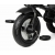 MILLY MALLY 5680 Qplay Rowerek trójkołowy Rito Deluxe Rubber black